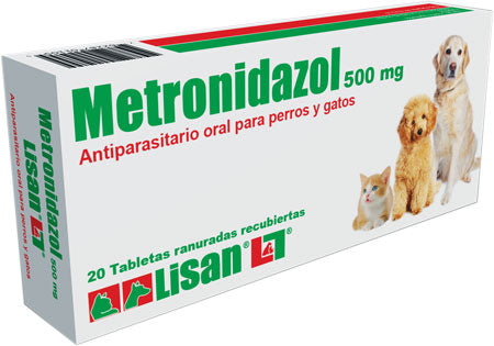 los perros pueden tomar metronidazol 500mg