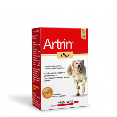 ARTRIN PLUS (Anlagésico, antiflamatorio, condroprotector y regenerador del cartilago articular)
