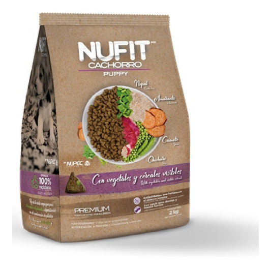 Alimento Nupec Nufit Premium Cachorro