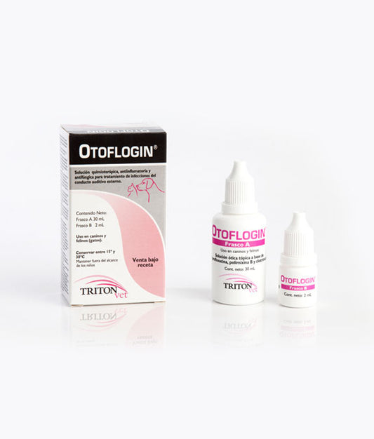 OTOFLOGIN (tratamiento de infecciones del canal auditivo)
