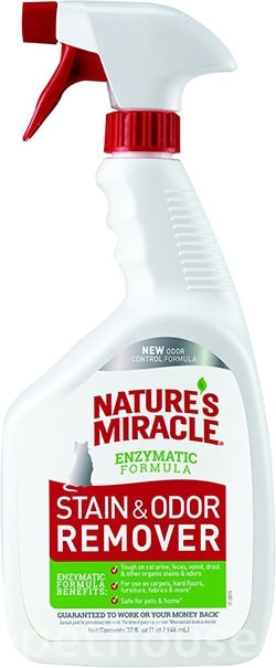 STAIN AND ODOR REMOVER NATURES MIRACLE – CAT