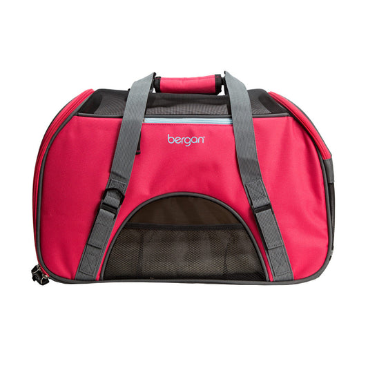 TRANSPORTADORA BERGAN® COMFORT (Negro y Fucsia)