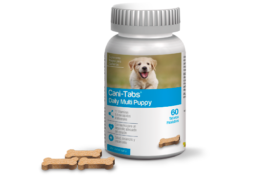 CANI-TABS DAILY MULTI PUPPY (Suplemento vitamínico para cachorros)