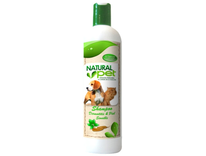 NATURAL PET® SHAMPOO PARA DERMATITIS Y PIEL SENSIBLE