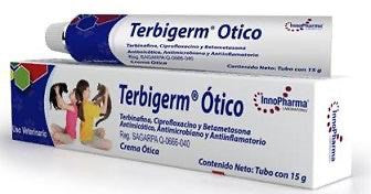 TERBIGERM ÓTICO  CREMA 15 GR  (Antimicótico, antibiótico y antiinflamatorio)