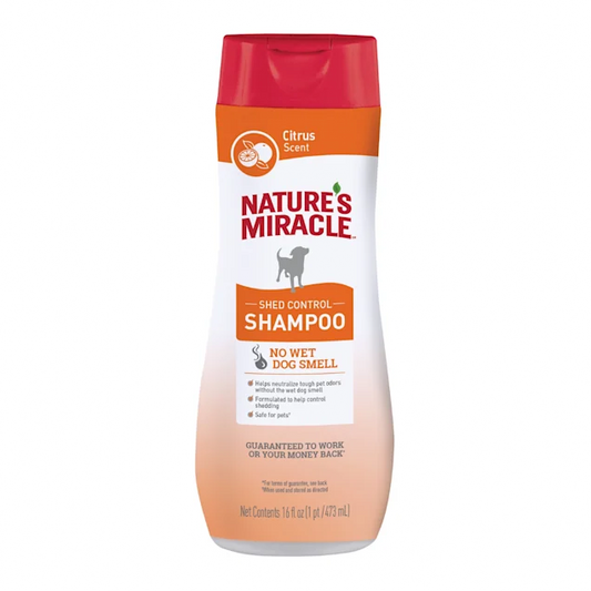 NATURES MIRACLE SHAMPOO SHED CONTROL – CITRUS SCENT