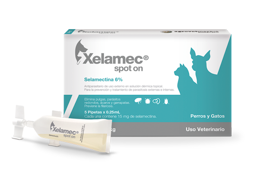 XELAMEC SPOT ON - 0.25ml (Antiparasitario)