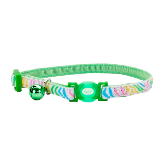 COLLAR SAFE CAT GLOW – VERDE RALLAS