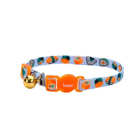 COLLAR PARA GATO SAFE CAT – NARANJA SUSHI