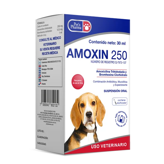 AMOXIN 250 30 ML (antibiotico)