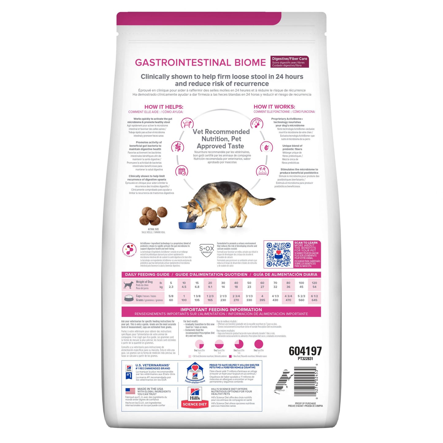 Hill's Prescription Diet Gastrintestinal Biome Canine