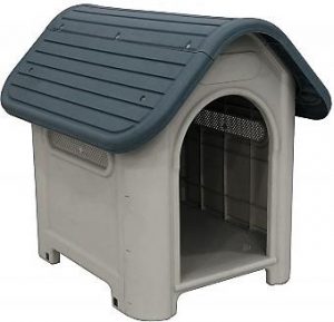 CASA PARA PERRO ARMABLE TECHO CURVO