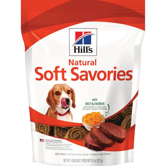 Soft Savories Beef & Cheddar dog treats