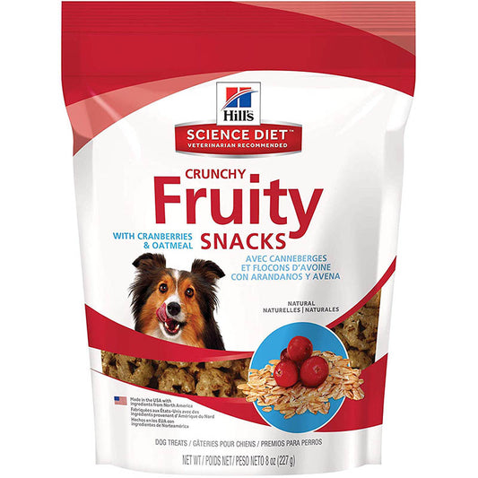 Fruity Crunchy Snacks with Cranberries & Oatmeal Dog Treat