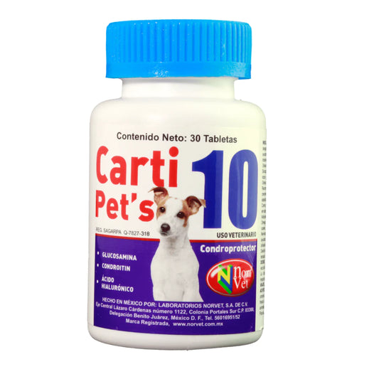CARTI PETS 10 - 30 Tabletas
