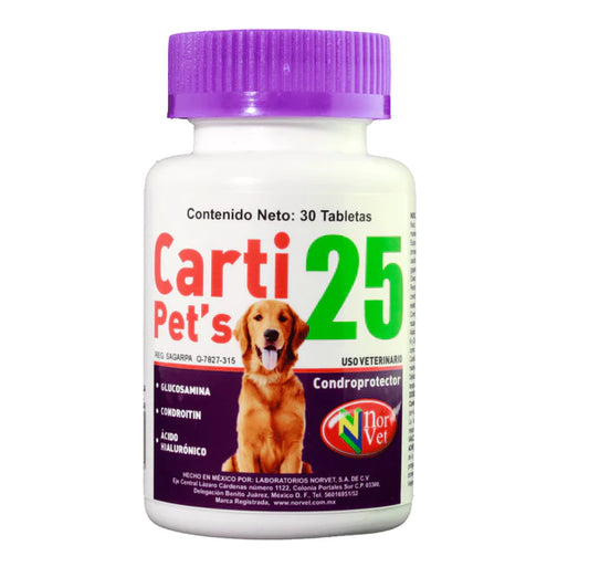 CARTI PETS 25 - 30 Tabletas