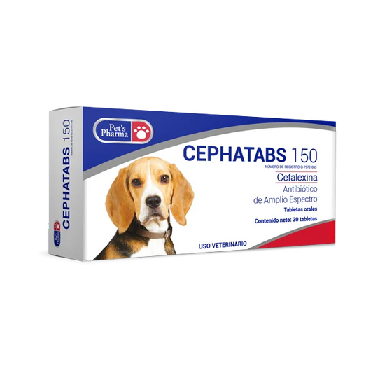 CEPHATABS 150 30 TABS (Antibiótico)