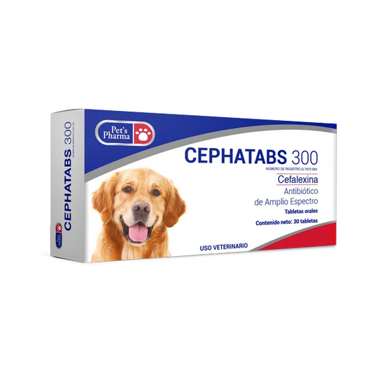 CEPHATABS 300 30 TABS (Antibiótico)