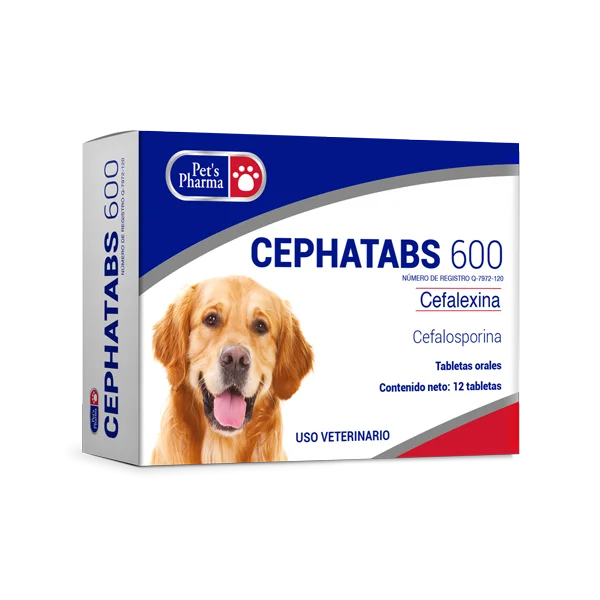 CEPHATABS 600 12 TABS  (Antibiótico)