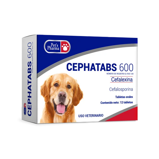 CEPHATABS 600 12 TABS  (Antibiótico)