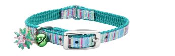 COLLAR PARA GATO Li´L PALS 5/16” – LINEAS CELESTE