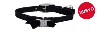 COLLAR PARA GATO Li´L PALS 5/16” – NEGRO CON MOÑO