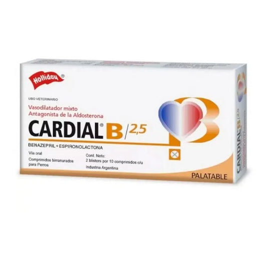 CARDIAL B  2.5 mg (Cardiológicos)