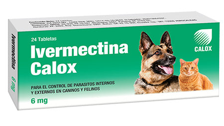 Ivermectina 6 Mg Calox 1 De 24 Tabletas