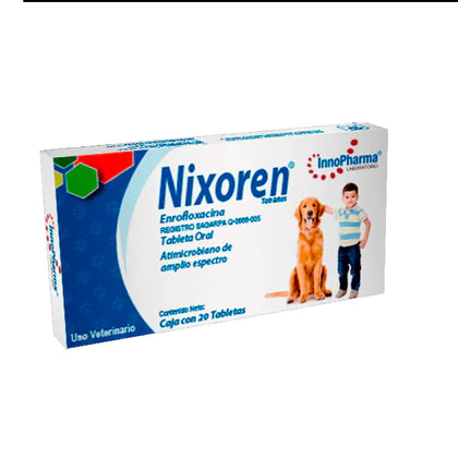 NIXOREN  20 TABLETAS (Antibiótico)