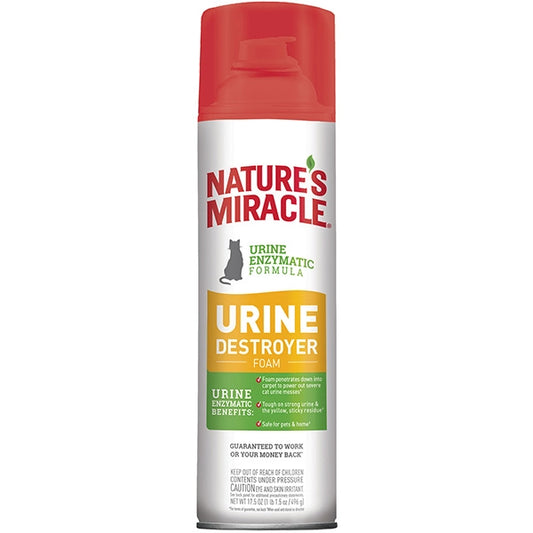 URINE DESTROYER FOAM (ESPUMA) NATURES MIRACLE – CAT