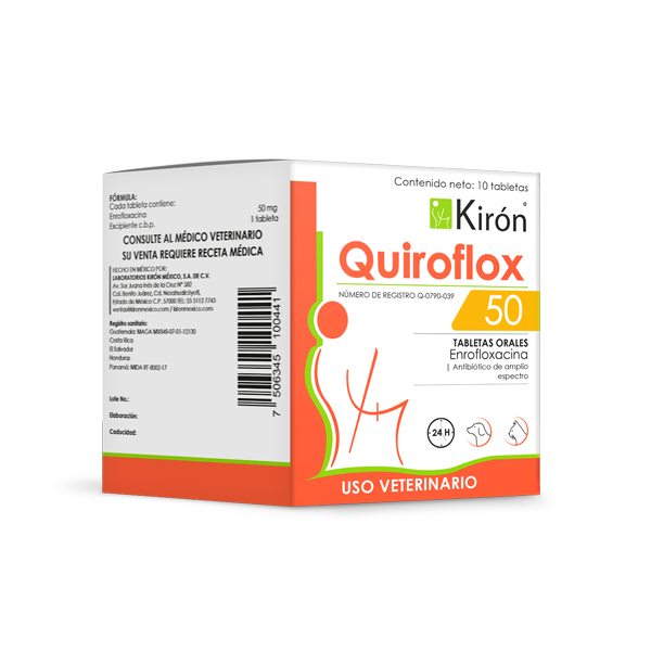 Quiroflox Tabletas orales 50 (Antibiótico)