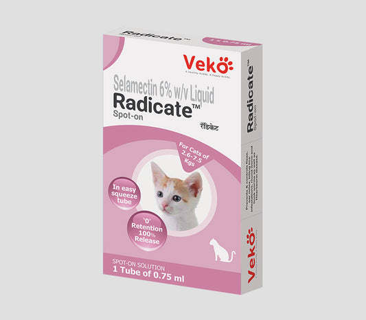 Radicate Spot On for Cats 0.75 ml (desparasitante)