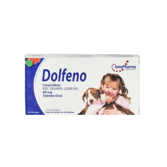 DOLFENO 80 MG 20 TABS (Antiinflamatorio no esteroidal)