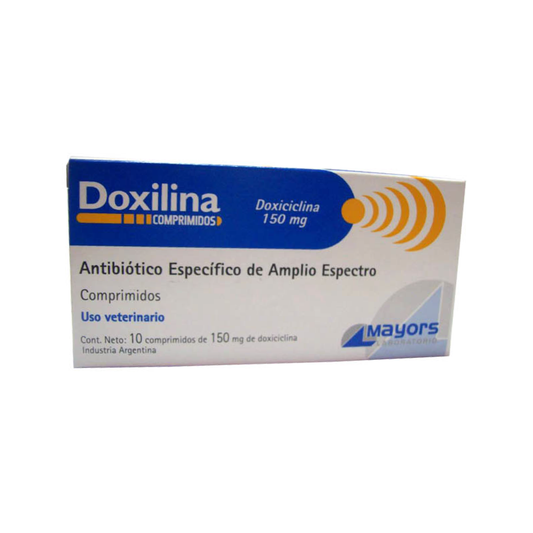 DOXILINA 150 MG 10 TABS (ANTIBIÓTICO DE AMPLIO ESPECTRO)
