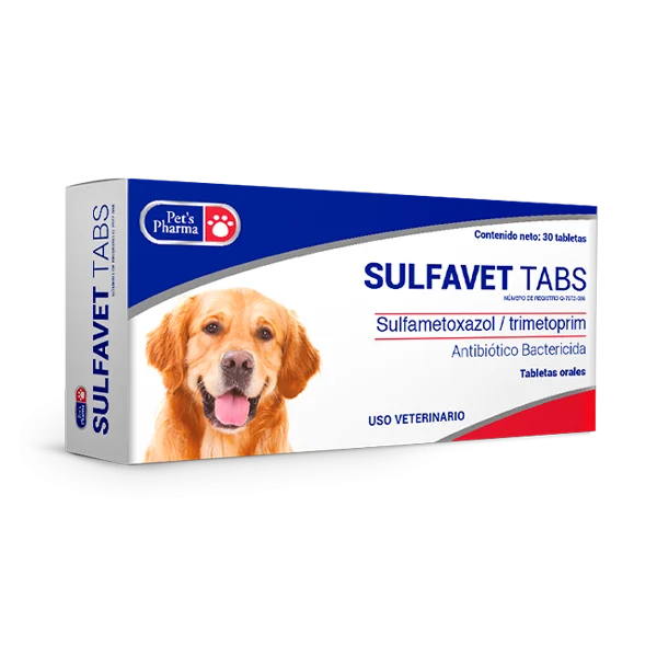 SULFAVET TABS 30 TABS (Antibiótico)