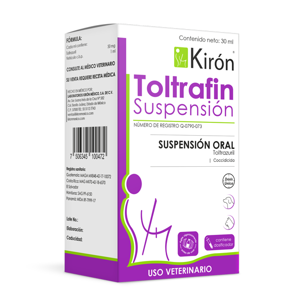 Toltrafin Suspensión oral 30 ml (Desparasitante)