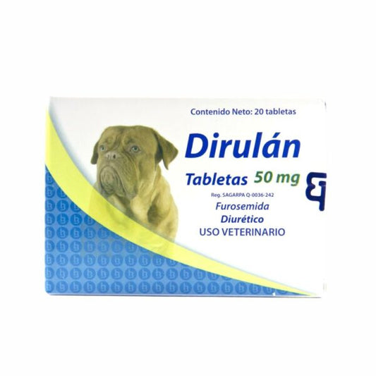 DIRULAN TABLETAS  50 MG (Diurético)