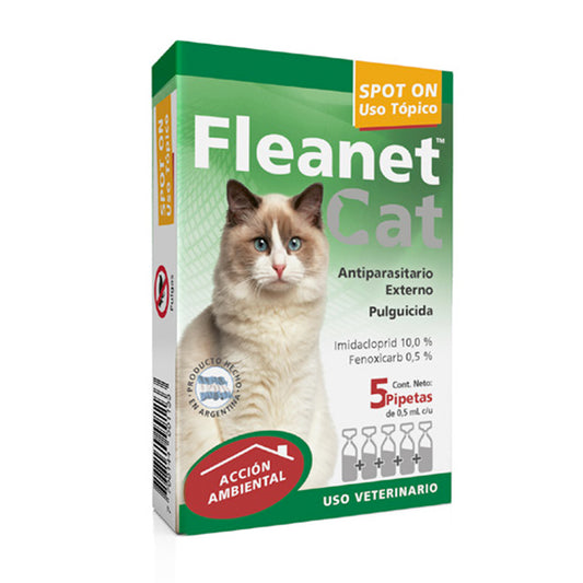 FLEANET Cat +4 kg (5pipetas)