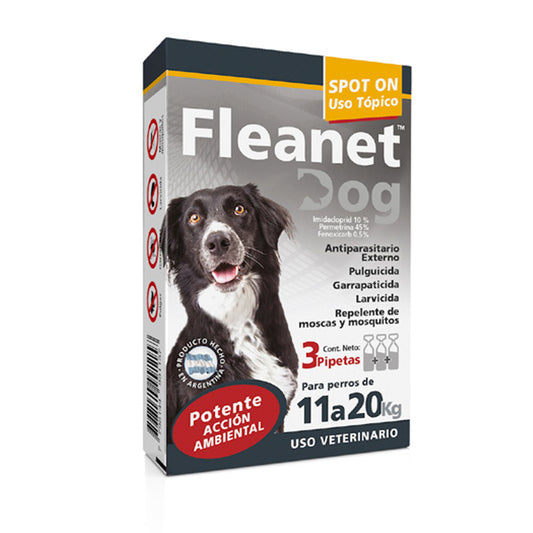 FLEANET Dog 11-20 kg (3 pipetas)