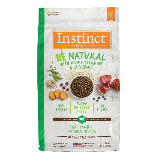 INSTINCT BE NATURAL BEEF & BARLEY FOR DOGS