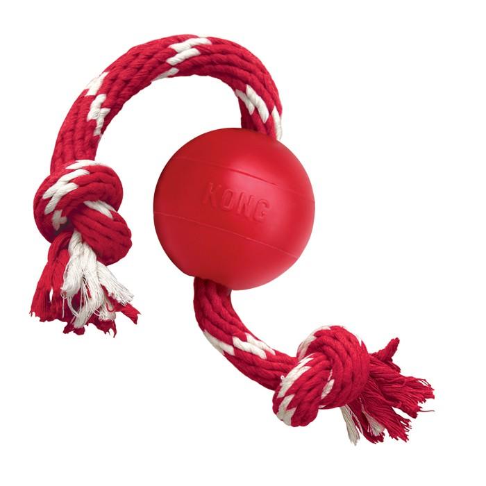 KONG® BALL WITH ROPE