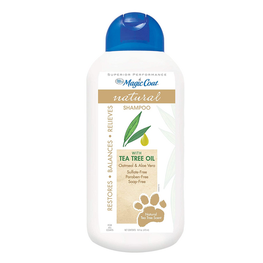 MAGIC COAT NATURAL SHAMPOO WITH TEA TREE OIL