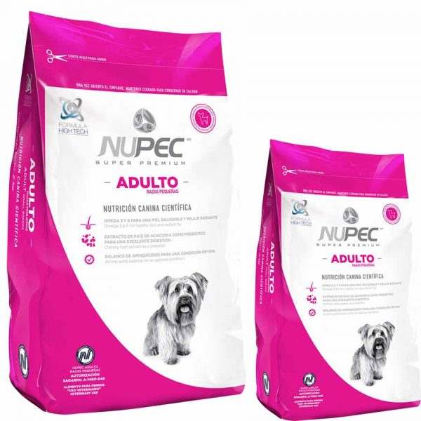 ALIMENTO NUPEC  PARA PERRO ADULTO RAZA PEQUEÑA