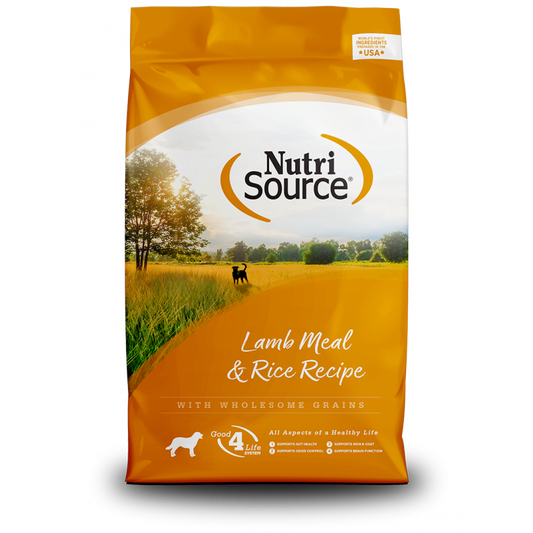 NUTRI SOURCE LAMB MEAL & RICE