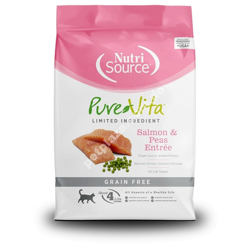 NUTRI SOURCE PURE VITA SALMÓN Y ARVEJA ENTREÉ