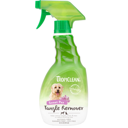 TROPICLEAN TANGLE REMOVER SPRAY - SWEET PEA