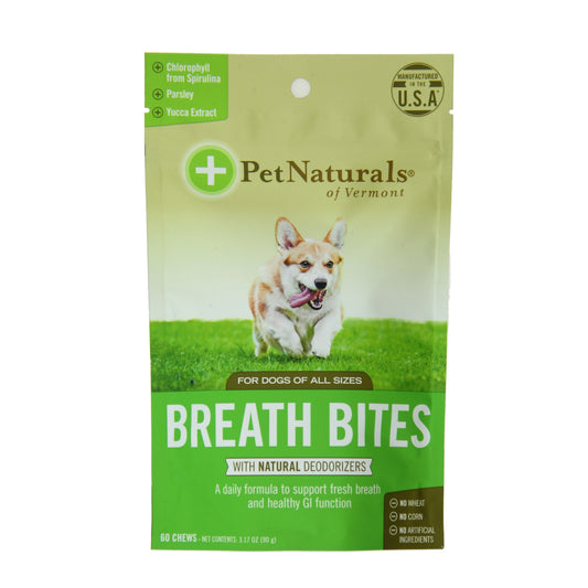 PET NATURALS BREATH BITES FOR DOGS