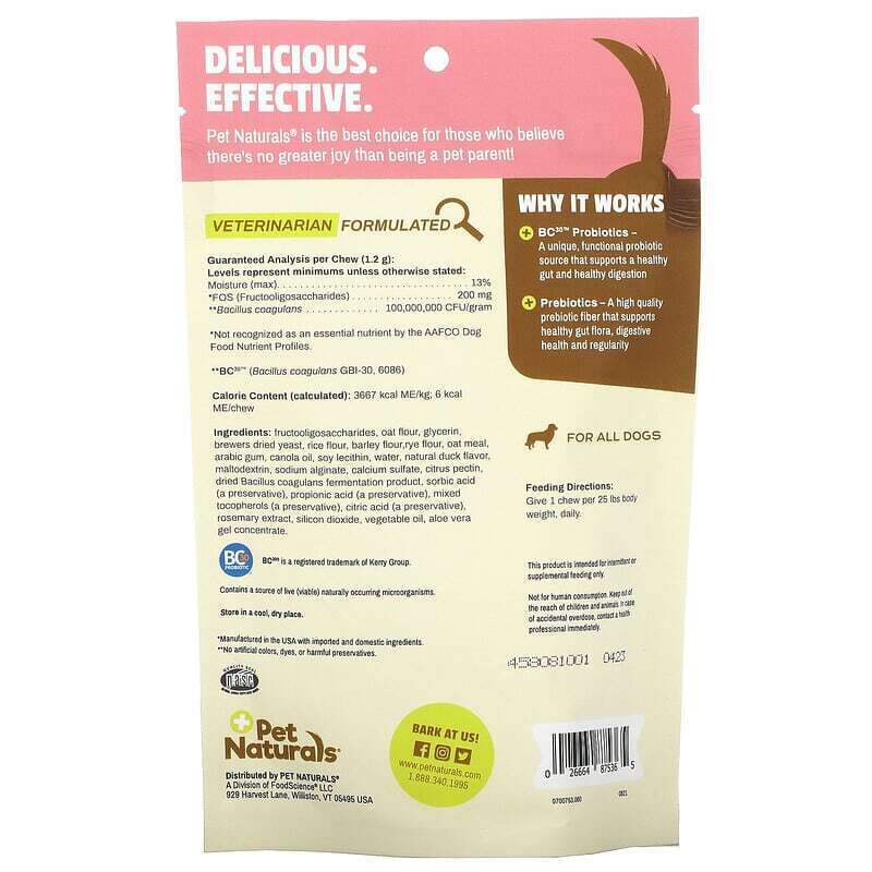 PET NATURALS DAILY PROBIOTIC FOR DOGS