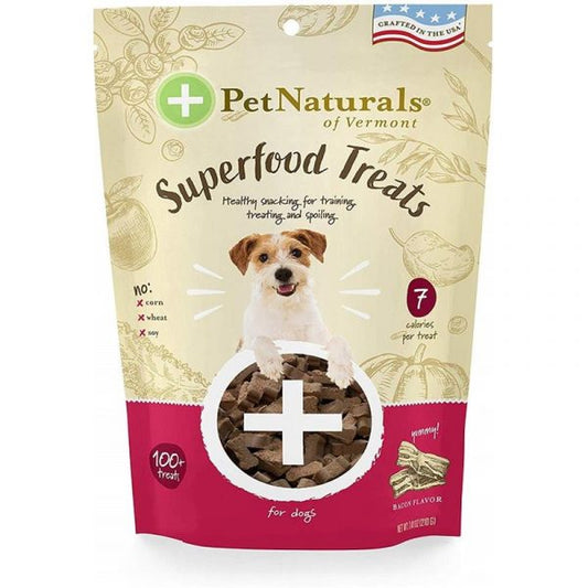 PET NATURALS SUPERFOOD TREATS FOR DOGS - TOCINO