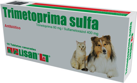 Trimetoprima Sulfa tabletas Antibiótico